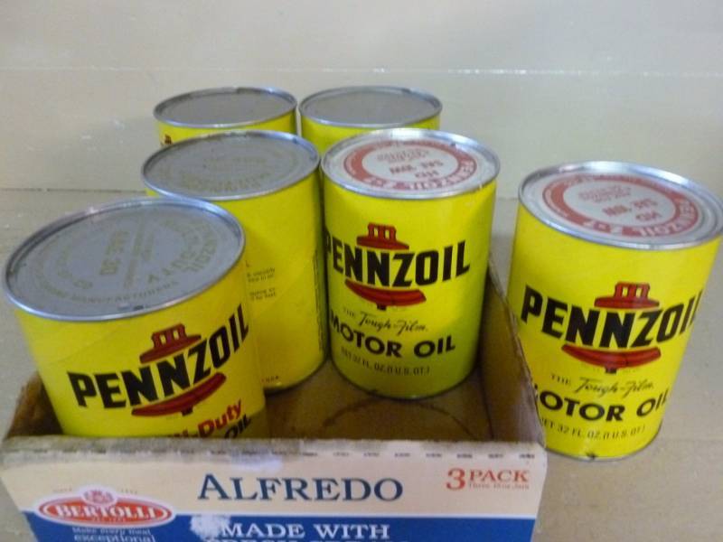 Vintage Oil Cans