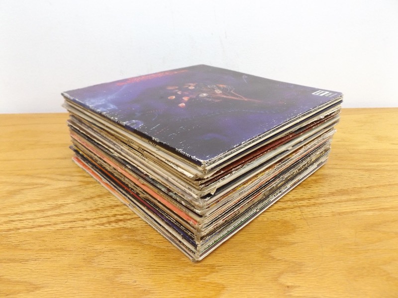 lot 29 image: Large Lot of Rock, and Blues Vinyl Records