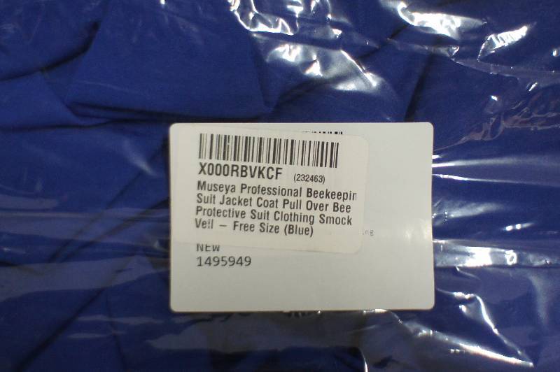 lot 141 image: Perfessional Bee Keeping SuitJacket Color Blue
