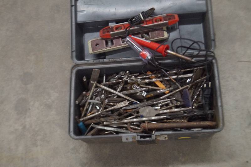 Toolbox with Drill Bits