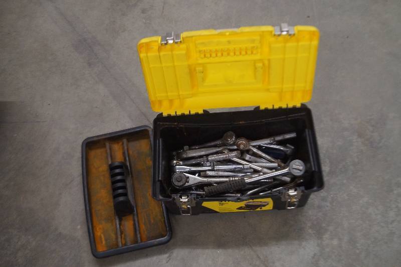 Toolbox with Socket Wrenches