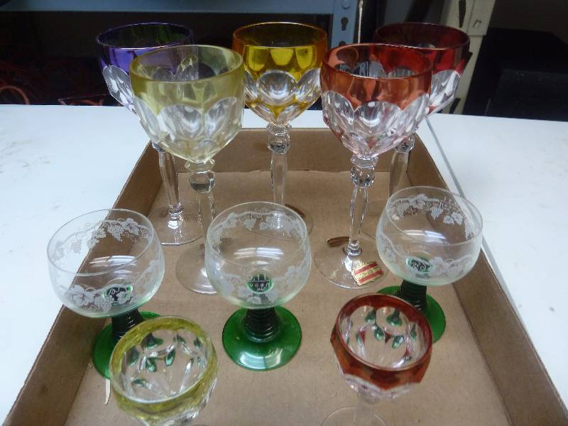 lot 39 image: German Glassware Lot