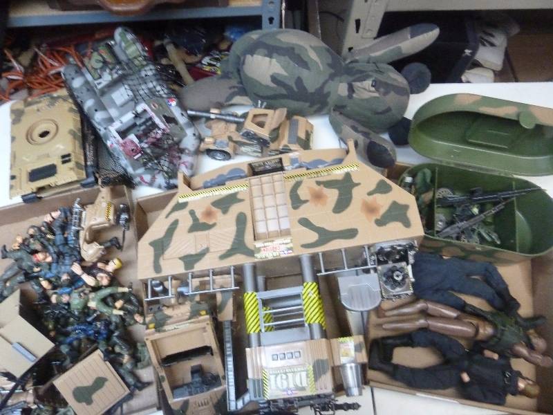 lot 62 image: Collectible GI Joe Lot - Large Lot