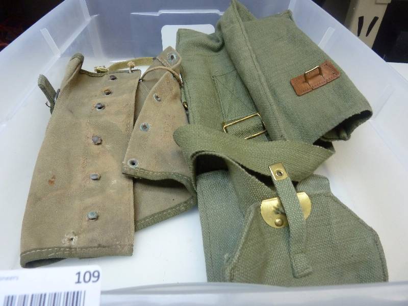 lot 109 image: Military Bags and More