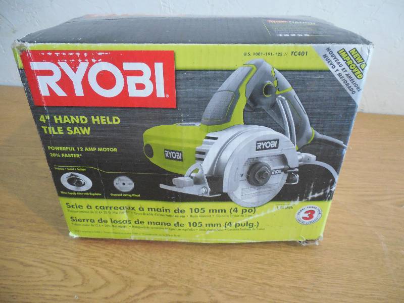 lot 27 image: Ryobi 4 in. Tile Saw