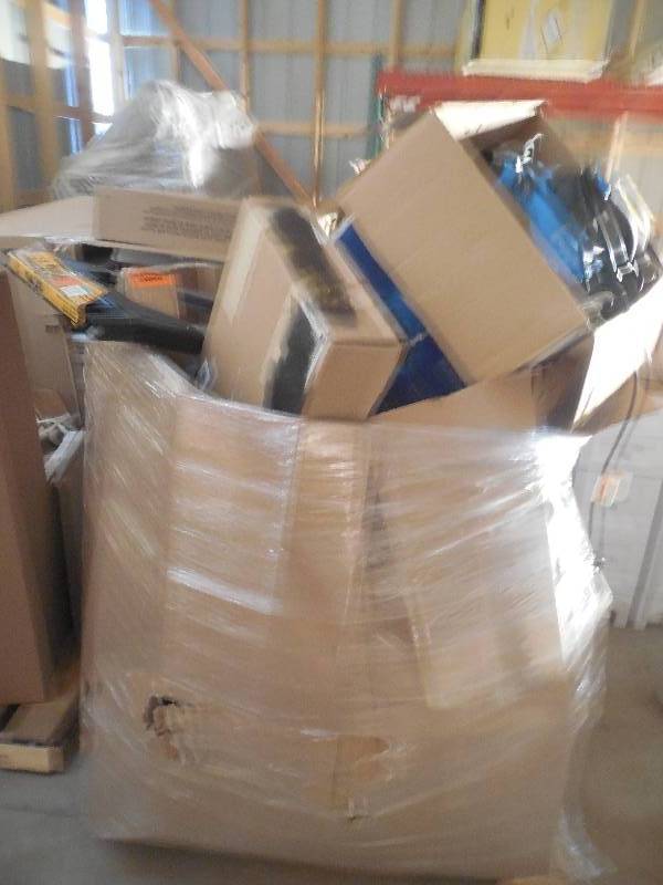 lot 51 image: PALLET LOT OF GENERAL MERCHANDISE AND TOOLS