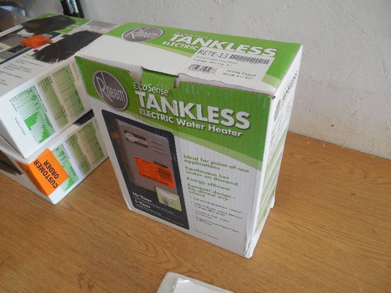 lot 65 image: RETE-13 - 13kW 1.97 GPM Tankless Electric Water Heater