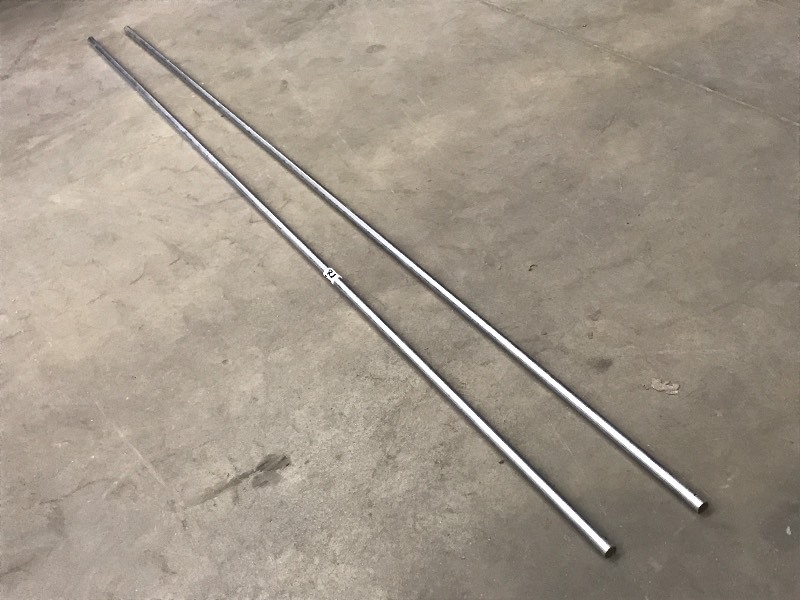 lot 28 image: (2) 58x72 Steel Bars ...