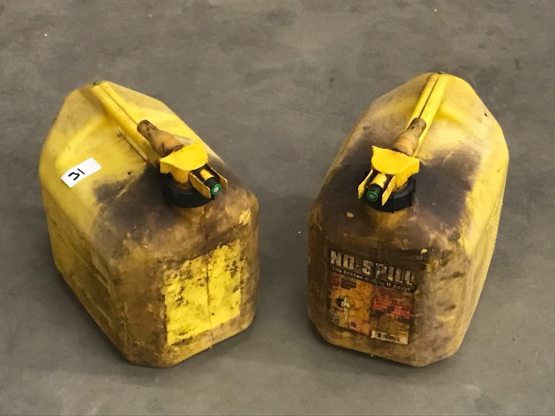 lot 31 image: (2) 5-Gallon Diesel Fuel Cans ...