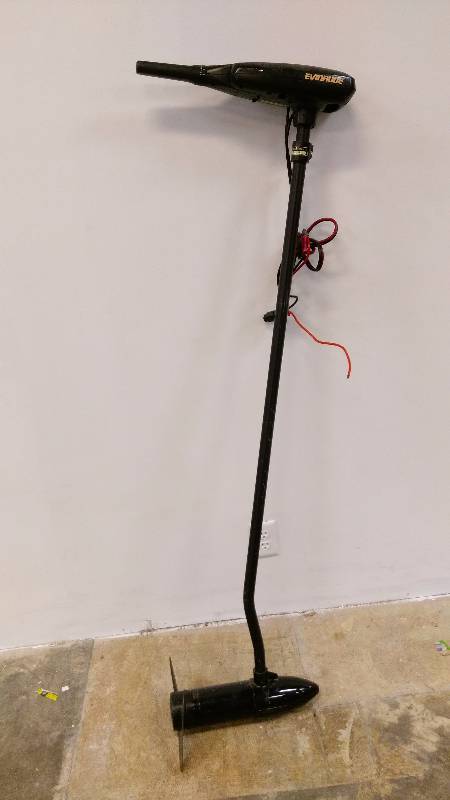 lot 70 image: For Parts - Evinrude Intruder 44h For Parts 773176 Trolling Motor