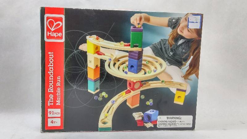 the roundabout marble run