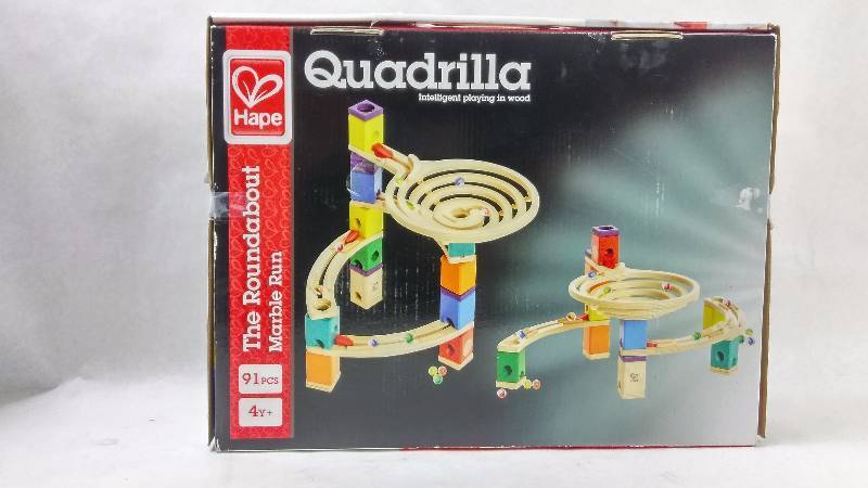 the roundabout marble run