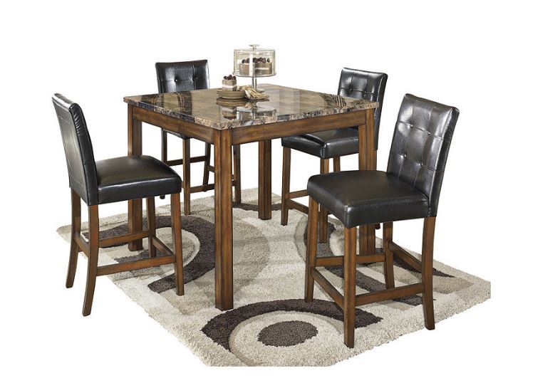 lot 120 image: Signature Design by Ashley 5-pc. Theo Dining Set - Damaged