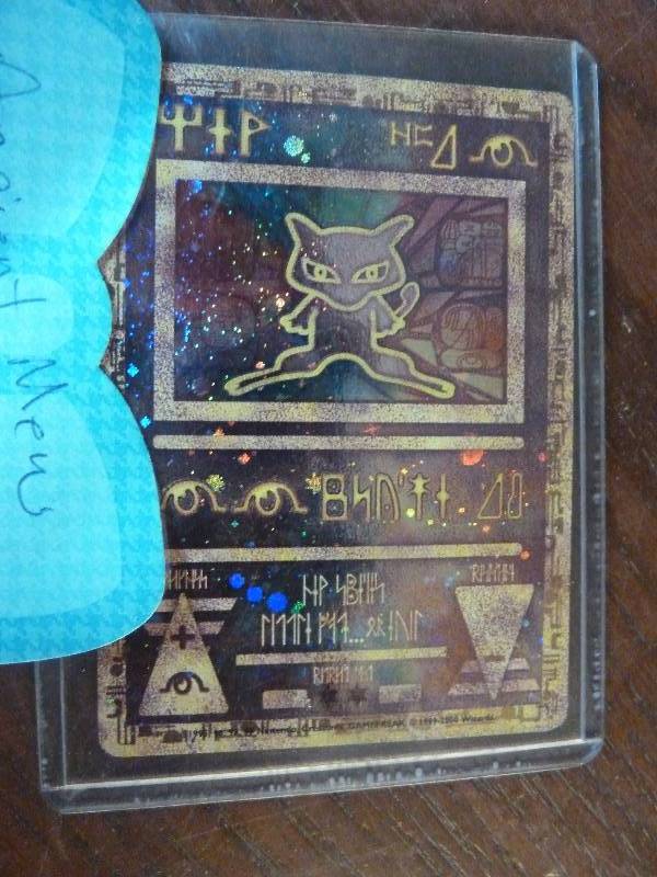 Pokemon Ancient Mew Holo Card
