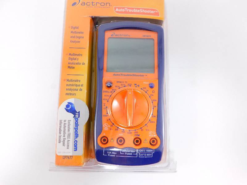 Actron Digital Multimeter and Engine Analyzer