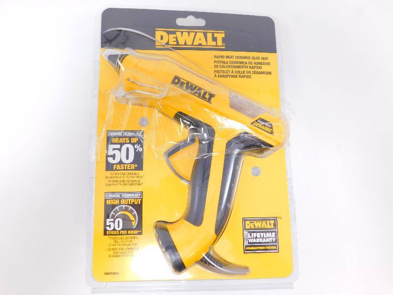 DEWALT Rapid Heat Ceramic Glue Gun