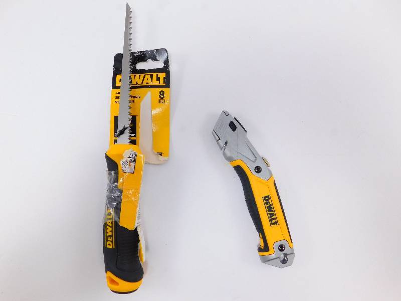 DEWALT Retractable Knife & DEWALT 14 in. Jabsaw