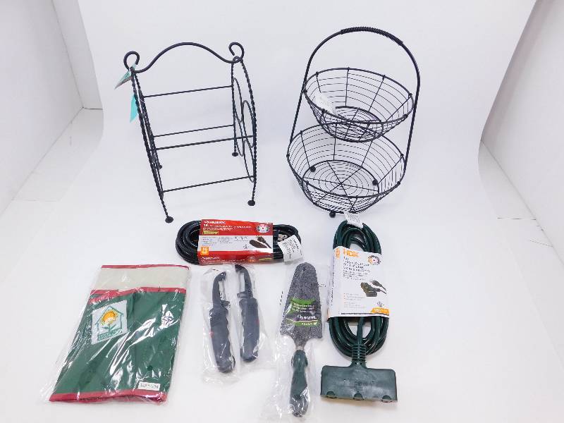 Lot of New Items - Extension Cords, Garden Tools, Etc.