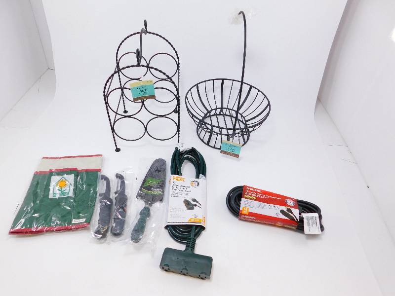 Lot of New Items - Extension Cords, Garden Tools, Etc.