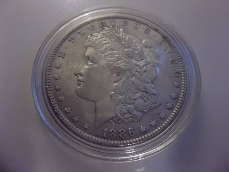 1886 Morgan Silver Dollar