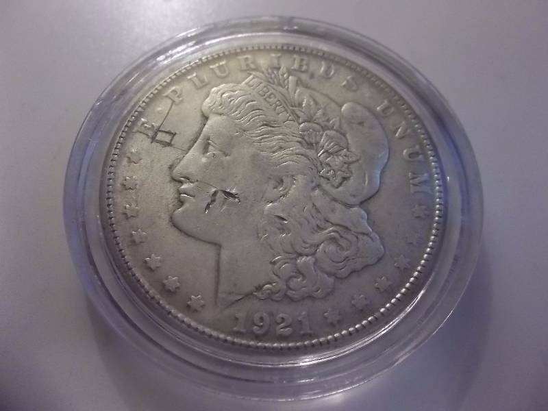 1921 S  Morgan Silver Dollar