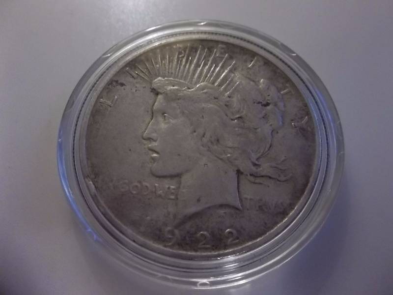 1922 D Silver Peace Dollar