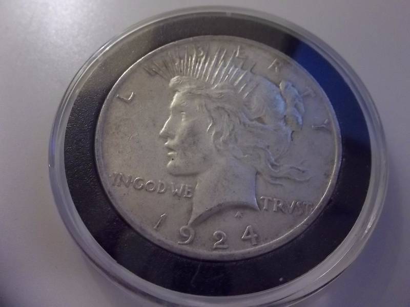 1924 Peace Silver Dollar