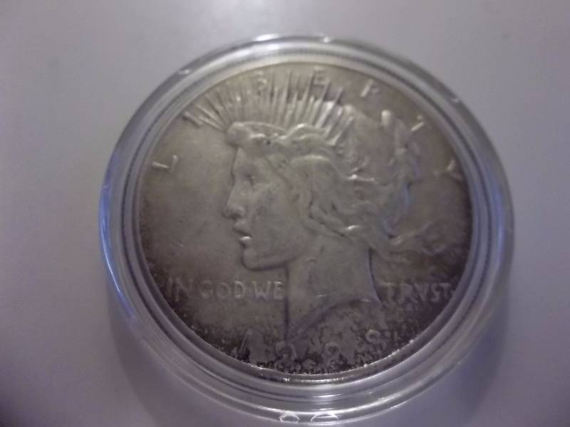 1928 S Silver Peace Dollar
