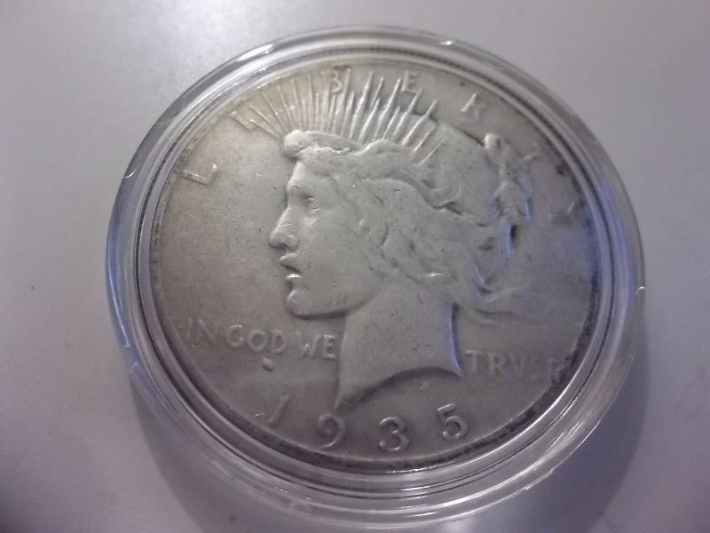 1935  Morgan Silver Dollar