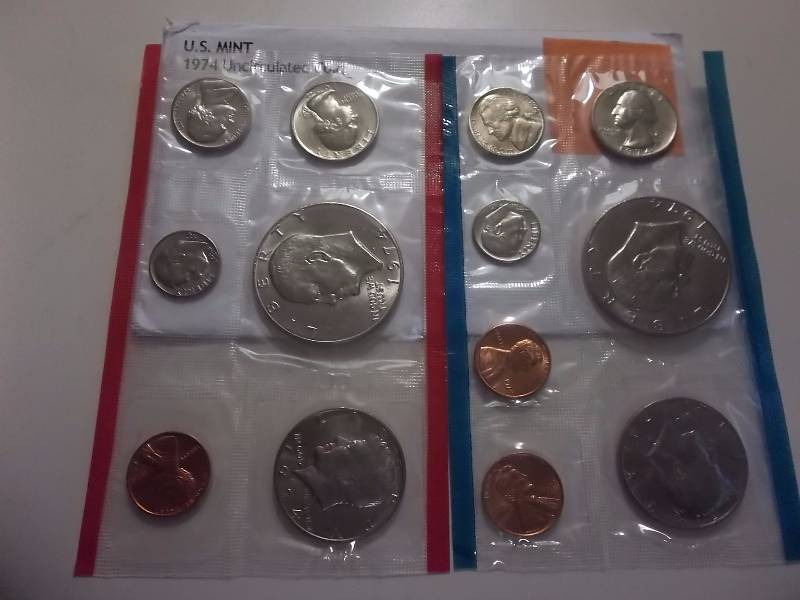 1974 US Special Mints P,D,S