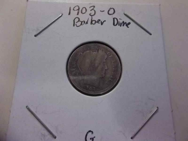 1903 O Barber Dime