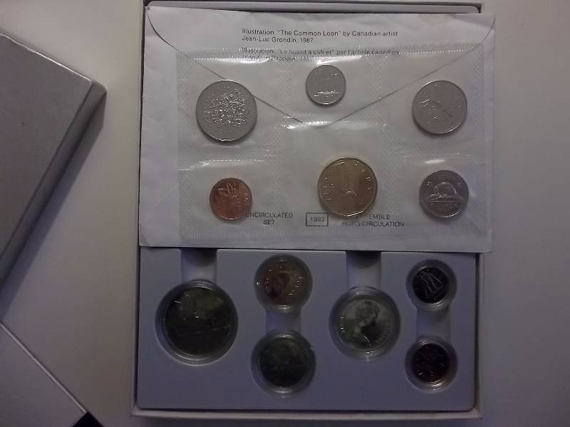 1982 And 1993 Canadian Proof Sets