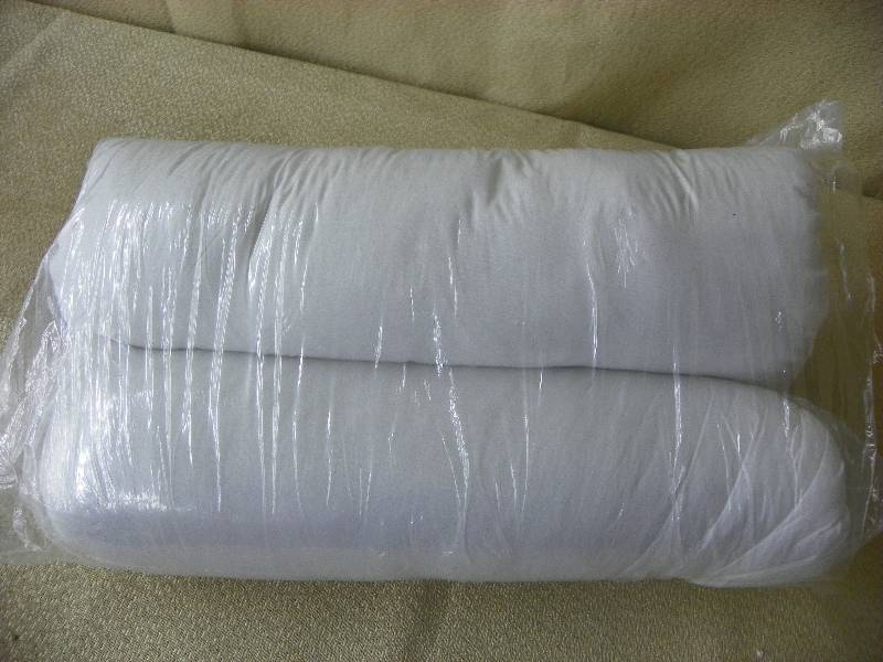 Two Standard Pillows (Rolled in bag)