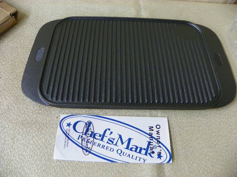 Chefs Mark C.I. grillgriddle