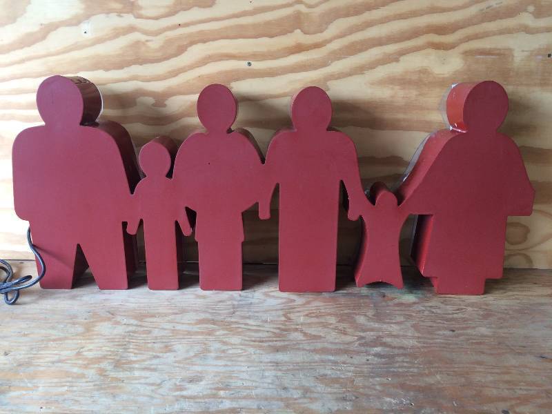 Red Family Wall Hanging