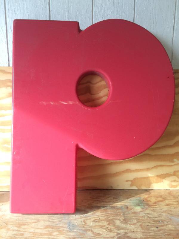 Red Letter P