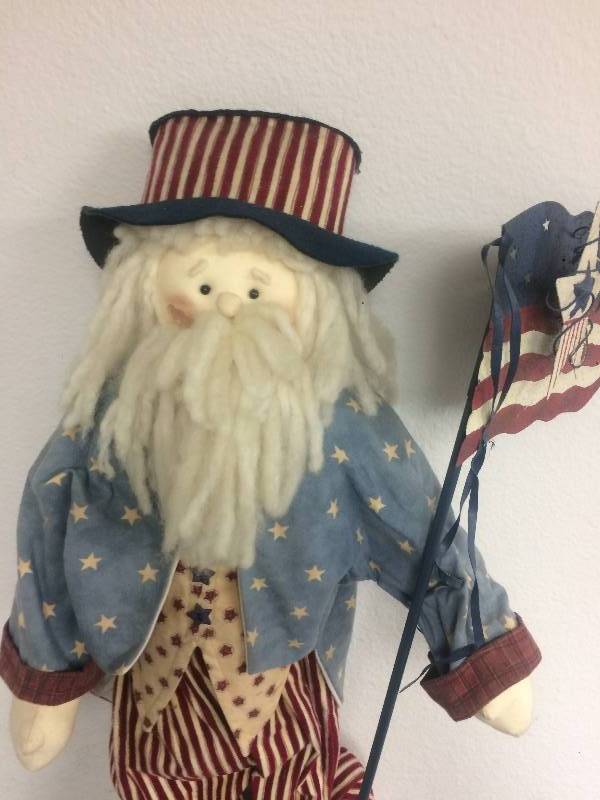 Uncle Sam July 4th Statue