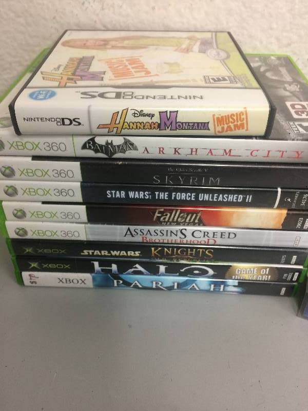Assorted Cases and Games