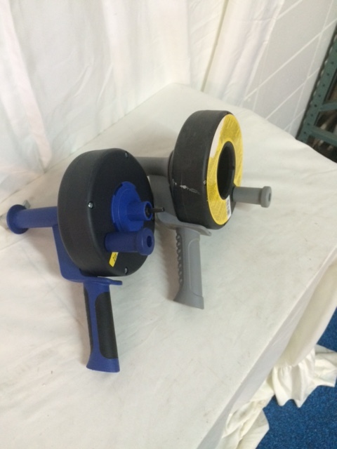 lot 23 image: 2 Units Pistal Grip Drain Cleaners, 1x 25 Drain Cable