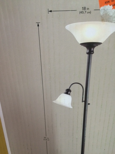 lot 35 image: Mother Daughter Floor Lamp