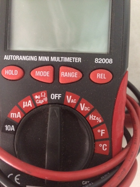 lot 15 image: Craftsman Voltage Meter