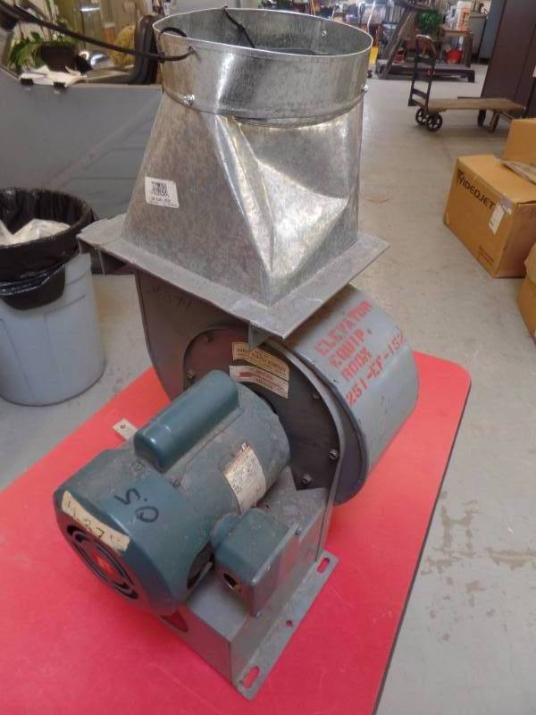 A-C MOTOR AND BLOWER