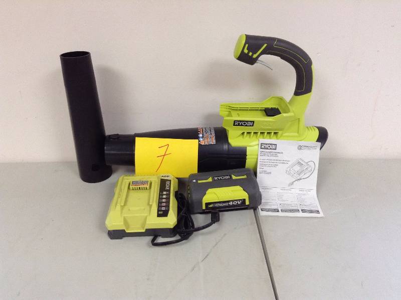 Ryobi Cordless Jet Fan Blower in like new condition