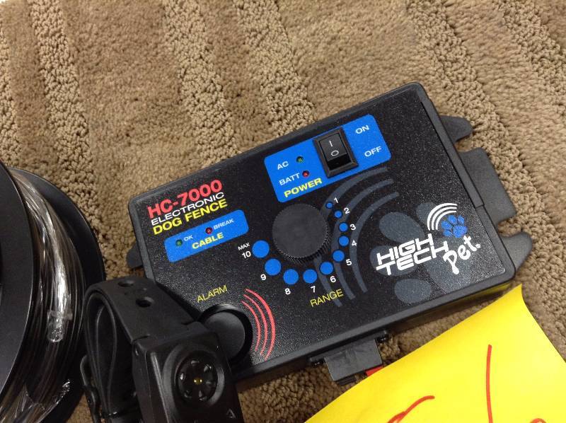 HC-7000 Electronic Dog Fence missing instructions and box