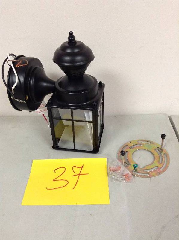 Hampton Bay Motion Sensing Exterior Wall Lantern