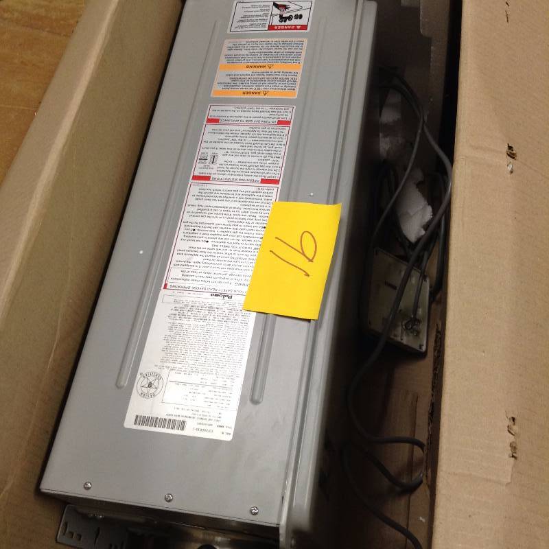 Rheem EcoSense tankless Heater model ECO150DVLN3-1 used looks in almost new  condition