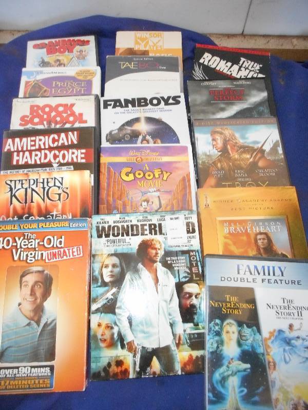 16 DVDS