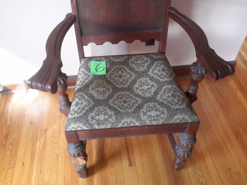 Ornate THRONE type of arm chair