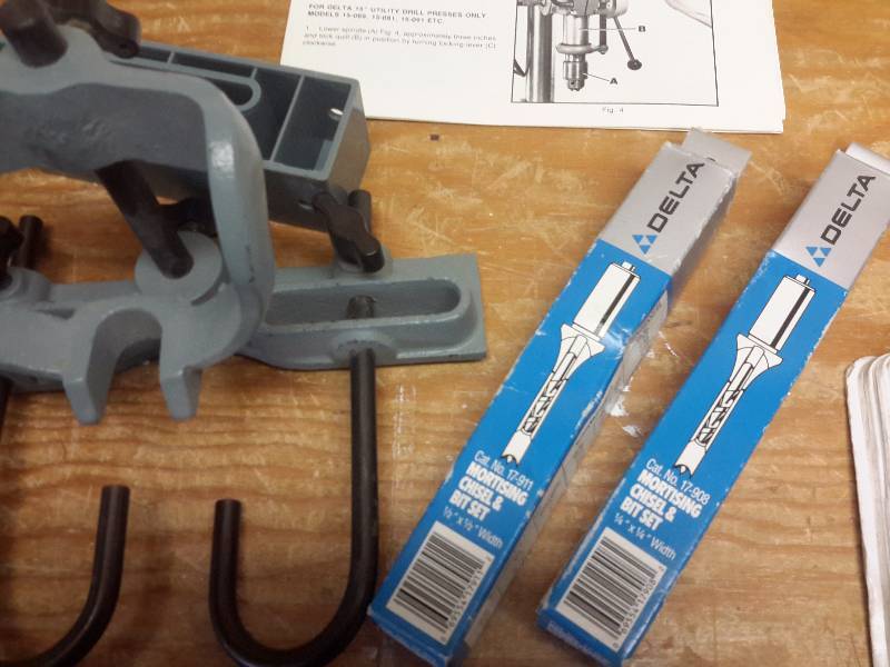 Delta Mortising Attachment..