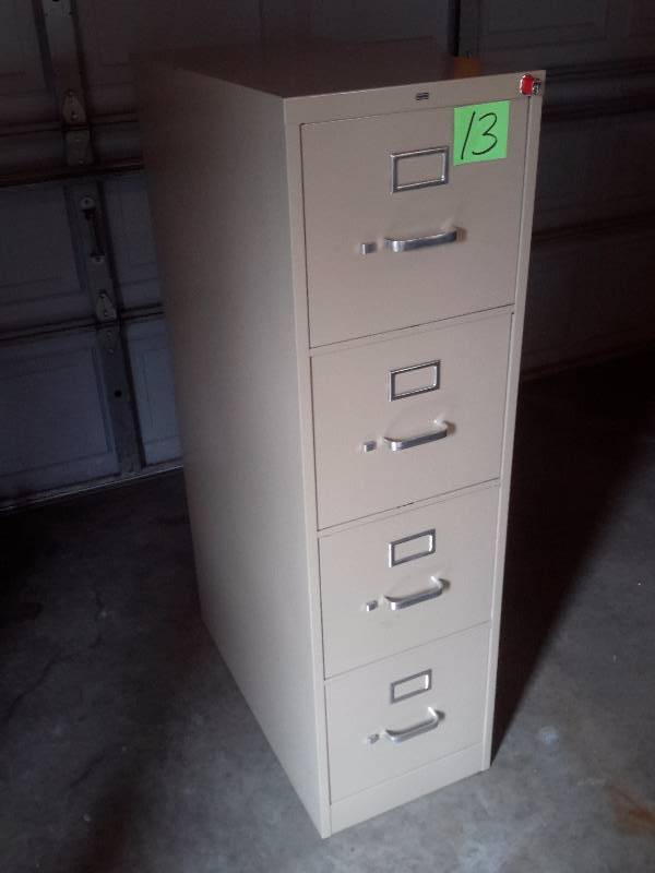 4 Drawer Hon Letter Size File Cabinet Nice Shape St Paul